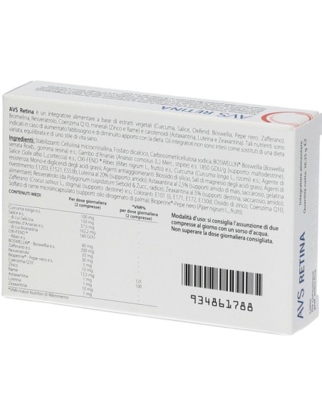 AVS Retina 30 Compresse