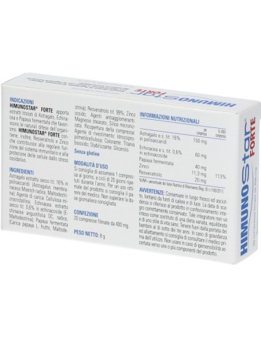 Himunostar Forte 20 Compresse