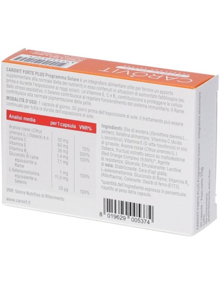 Carovit Forte Plus 30 Capsule