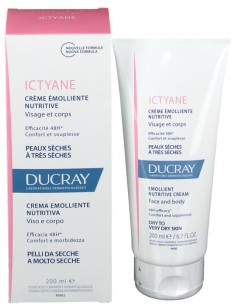Ducray Ictyane Crema Emolliente Nutritiva 200ml