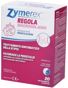 Zymerex Regola Macrogol 4000 20 Bustine 20ml