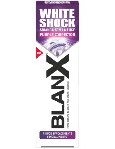 BLANX WHITE SHOCK PURPLE CORRECTOR DENTIFRICIO 75 ML