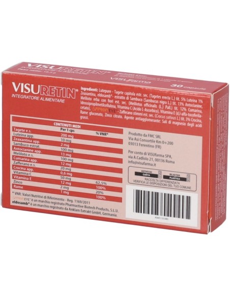Visuretin 30 Capsule