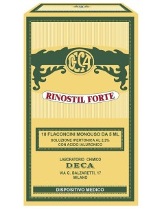 RINOSTIL FORTE SOLUZIONE IPERTONICA 10 FLACONCINI MONOUSO...