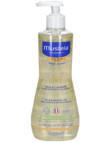 Mustela Olio Bagno Pelle Secca 500ml
