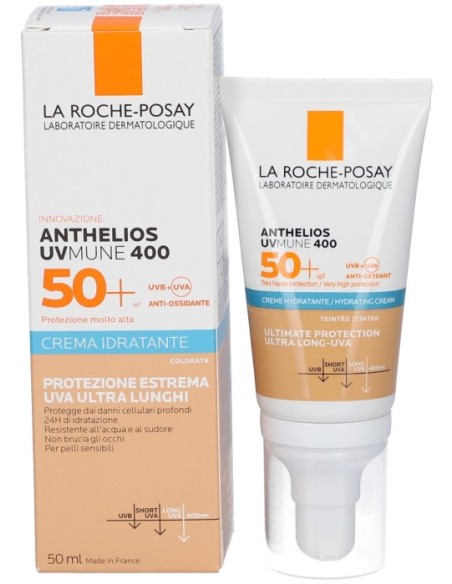 La Roche-Posay Anthelios Uvmune 400 Crema Idratante Colorata SPF50+ 50ml