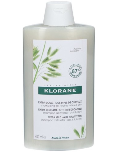 Klorane Shampoo Ultra-Gentile Latte D'Avena 400ml