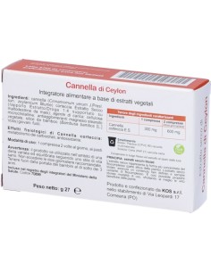 KOS Cannella di Ceylon Compresse 2