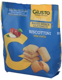 Giusto Diabel Biscottini Mela 250ml