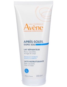 Eau Thermale Avène Latte Ristrutturante Doposole 200ml