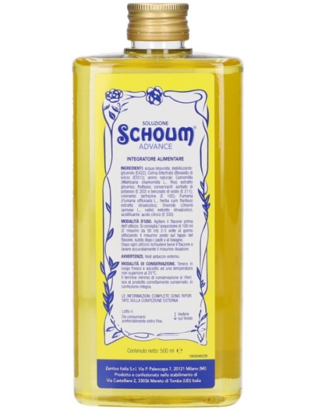 Soluzione Schoum Advance 500ml