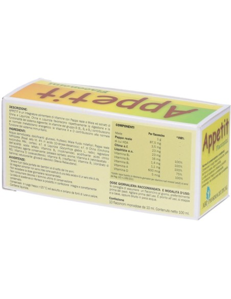 Appetit bambini 10 Fiale 10ml