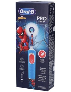 Oral-B Kids Spider-Man Spazzolino Elettrico + 1 Testina...