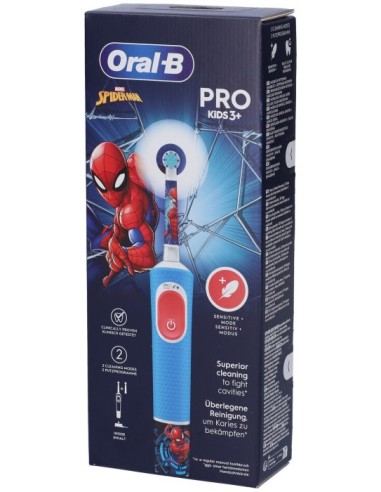 Oral-B Kids Spider-Man Spazzolino Elettrico + 1...