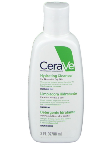 CeraVe Detergente Idratante Viso con Acido...
