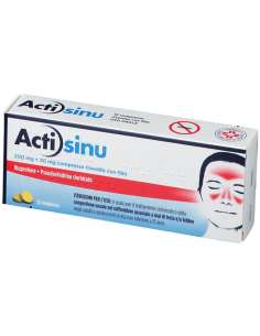 Actisinu 12 Compresse 200mg+30mg