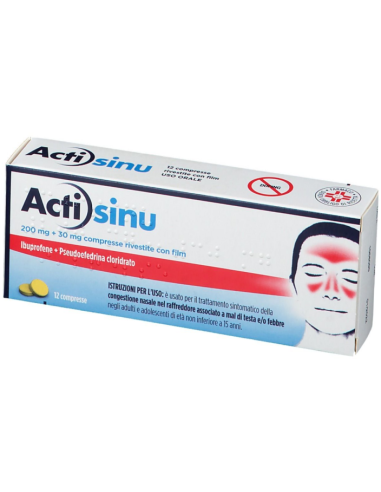 Actisinu 12 Compresse 200mg+30mg