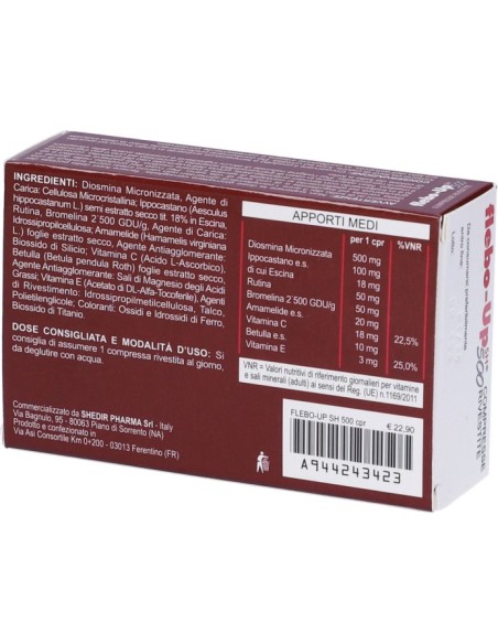 Flebo-Up SH 500 30 Compresse