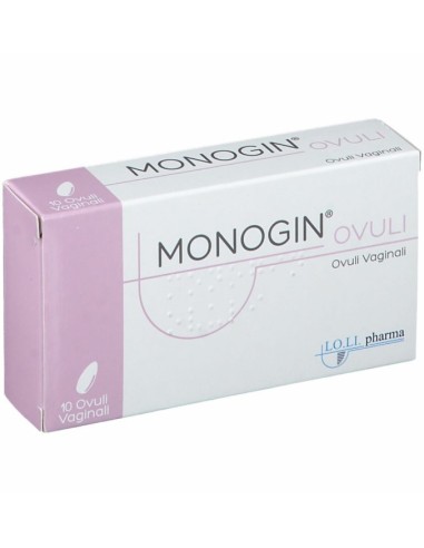 Monogin Ovuli Vaginali 10 Pezzi