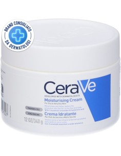 CeraVe Crema Corpo Idratante Pelle Molto Secca 340g