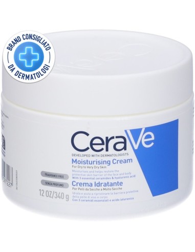 CeraVe Crema Corpo Idratante Pelle Molto Secca...