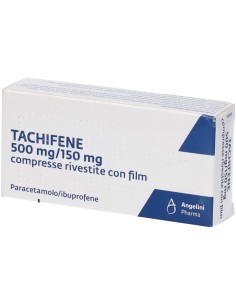 Tachifene 16 Compresse Rivestite 500mg + 150mg