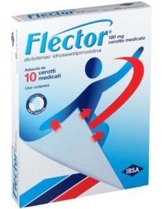 Flector 10 Cerotti Medicati 180mg