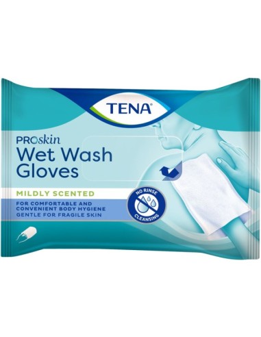 Tena Proskin Wet Wash Glove Guanto Detergente...