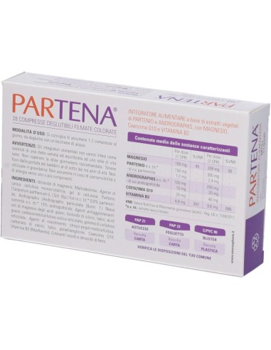 Partena 28 Compresse