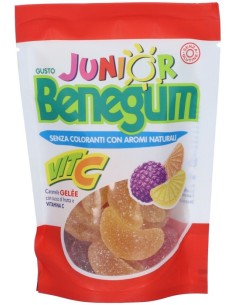Junior Benegum Viit C Caramelle Gelée con Succo di Frutta...