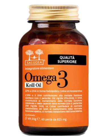 Omega 3 Krill Oil Salugea 60 Perle