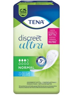 Tena Discreet Ultra Normal Assorbenti Sottili 16 Pezzi