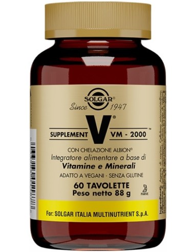 Solgar Supplement Vm 2000 60 Tavolette