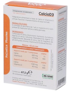Sanavita Calcio D3 30 Compresse 2