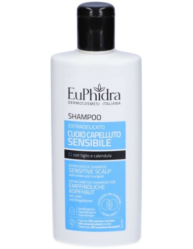 Euphidra Shampoo Cuoio Capelluto Sensibile 200ml