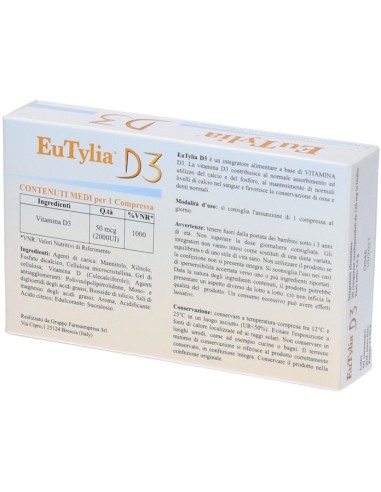 Eutylia D3 30 Compresse