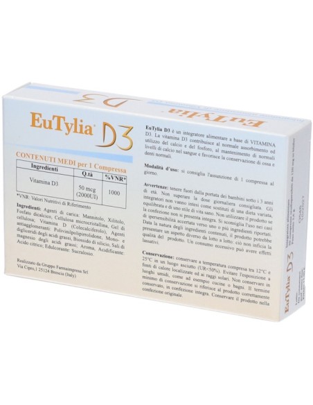 Eutylia D3 30 Compresse