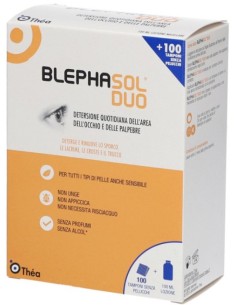 Blephasol Duo Soluzione Micellare 100ml + 100 Garze