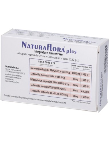 Naturaflora Plus 60 Capsule