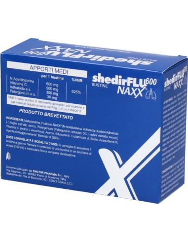Shedirflu 600 Naxx 20 Bustine