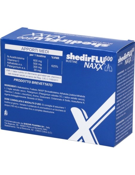 Shedirflu 600 Naxx 20 Bustine