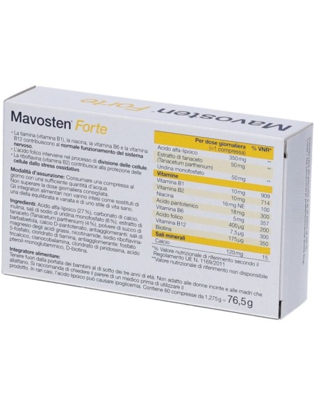 Mavosten Forte 60 Compresse