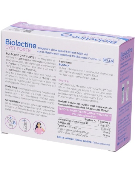 Biolactine Cyst Forte 10 Bustine