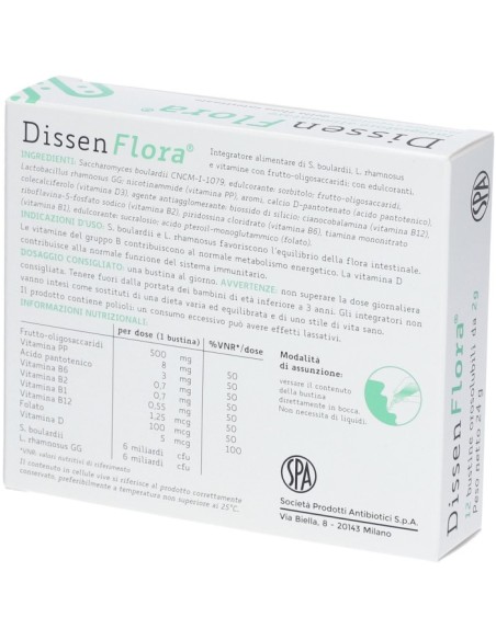 Dissen Flora 12 Bustine