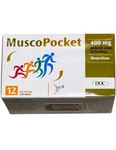 Muscopocket 400mg 12 Bustine