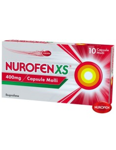 NurofenXS 400mg 10 Capsule Molli
