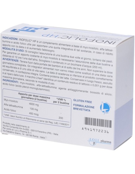 Inofolic HP 20 Bustine