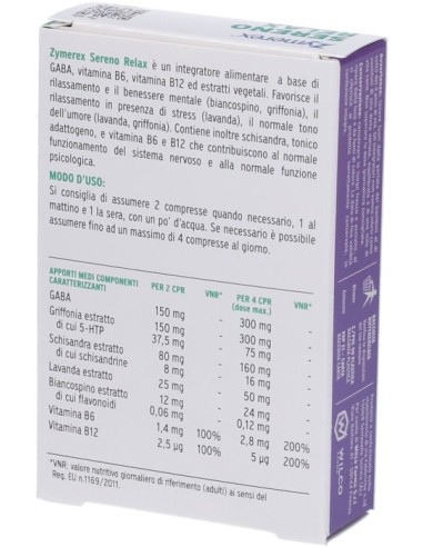 Zymerex Sereno Relax 45 Compresse