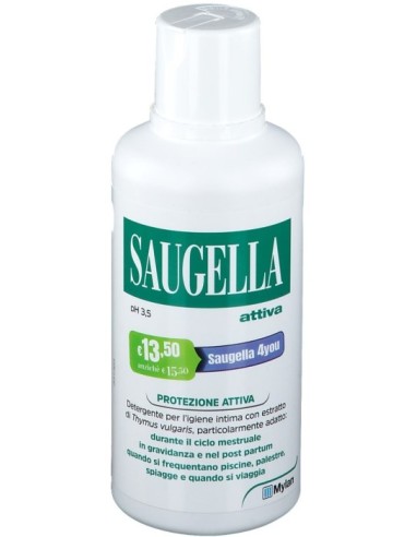 Saugella Attiva 3,5pH 500ml