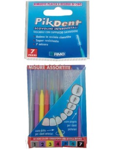 Pikdent Scovolini Interdentali Assortiti 7 Pezzi